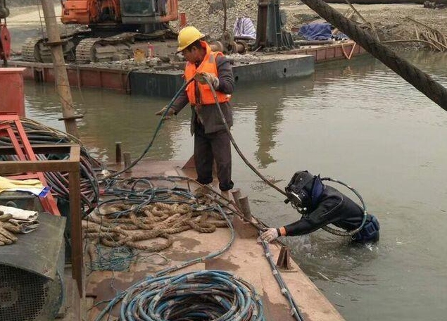 牡丹江潜水封堵打捞